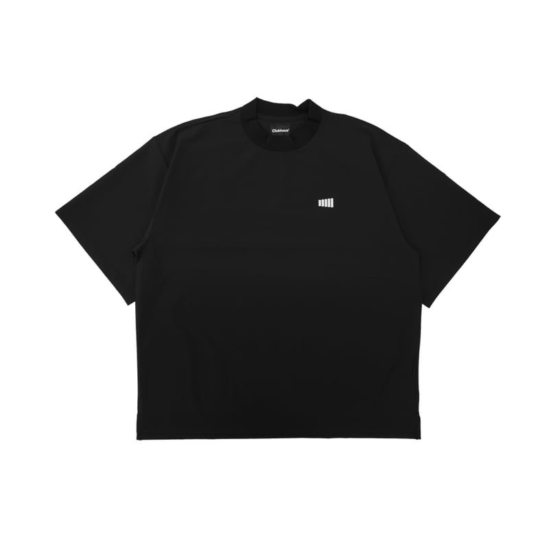 ◆CLUBHAUS◆dynamic range Mock Tee ’25 dynamic range Relax Mock Tee '25 - Black | CLUB