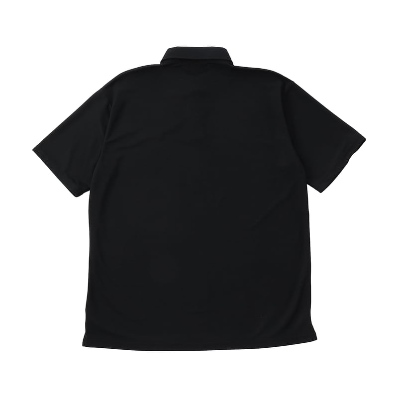 MIZUNO Box Logo Polo - Black | CLUBHAUS | クラブハウス