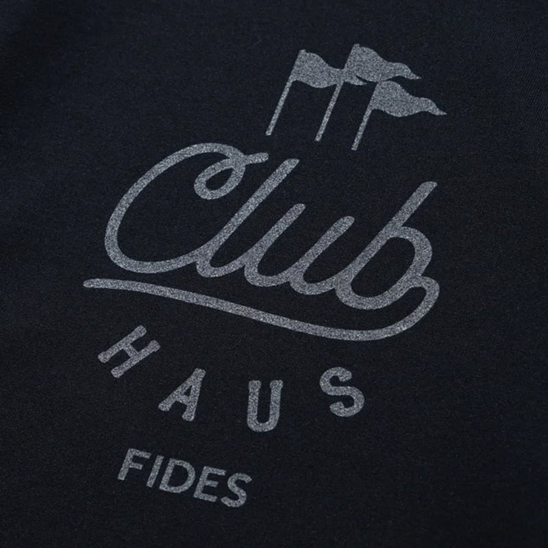 FIDES × CLUBHAUS Logo Parka - Black | CLUBHAUS