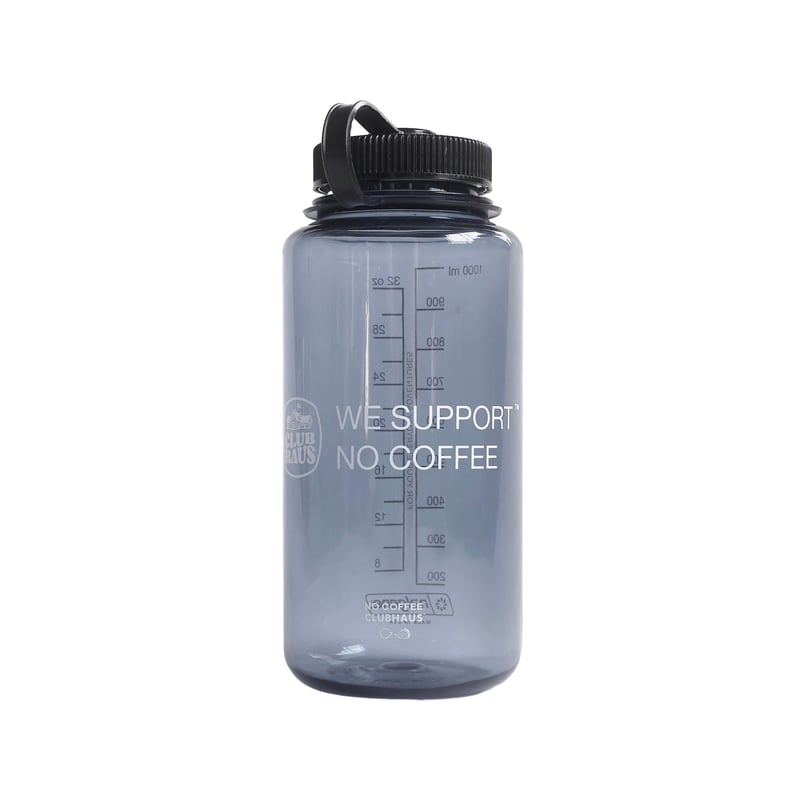 NO COFFEE × CLUBHAUS NALGENE 1ℓ - Clear | CLUBH