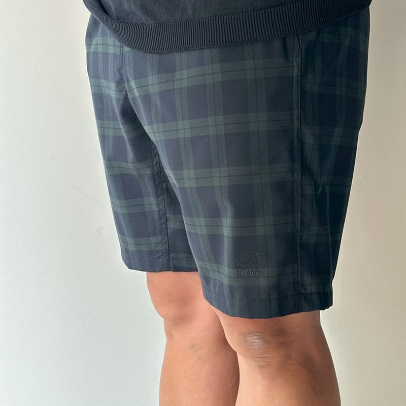 CLUBHAUS ショートパンツ CLUBHAUS Woolen Short Trousers - Black Watch |