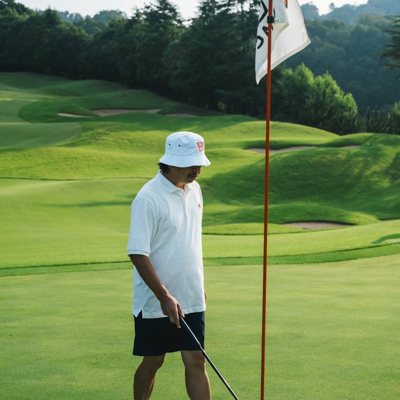 CupNoodle × CLUBHAUS BucketHat - White | CLUBHA