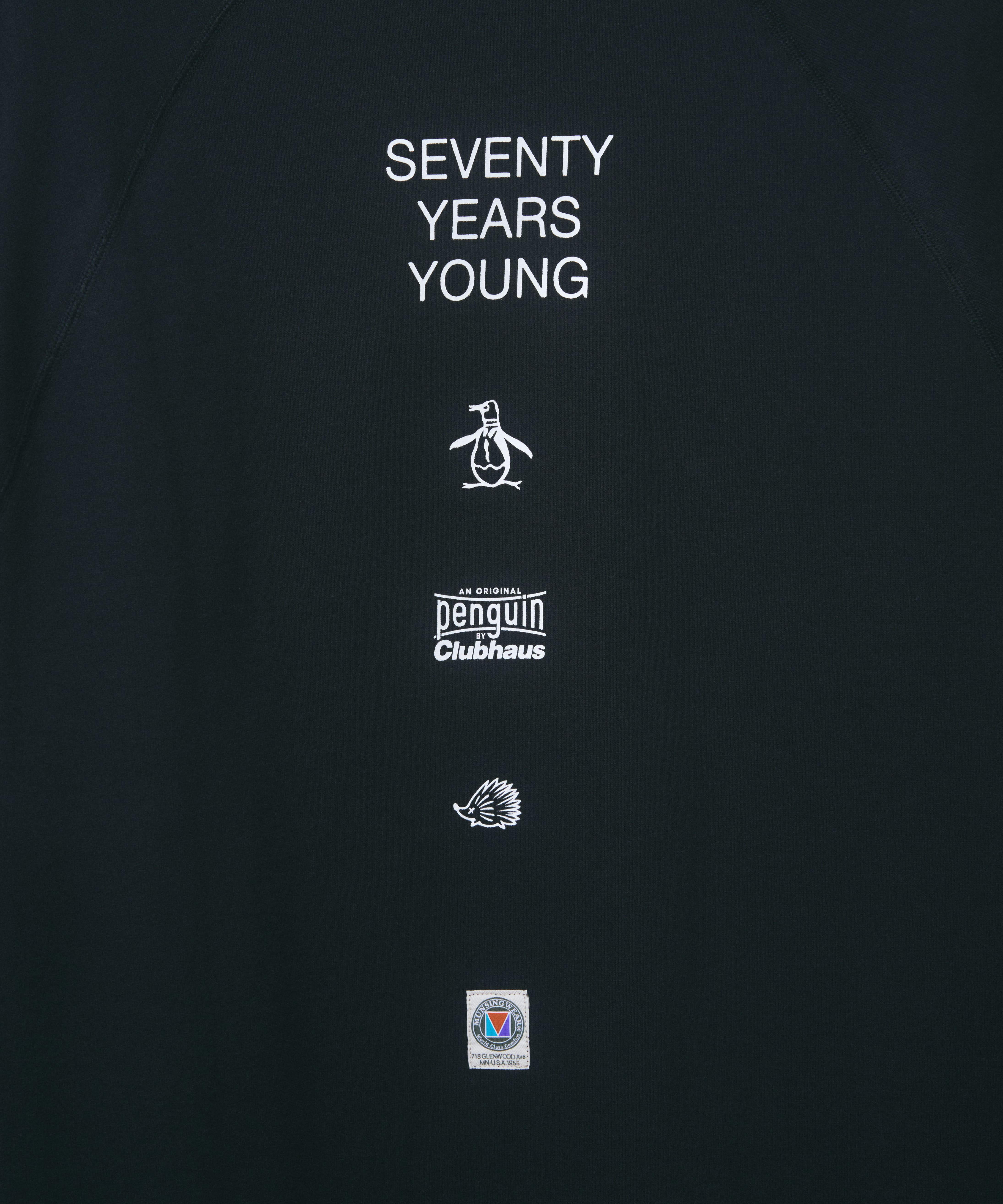 Penguin by CLUBHAUS Crew neck sweat shirt - Bla
