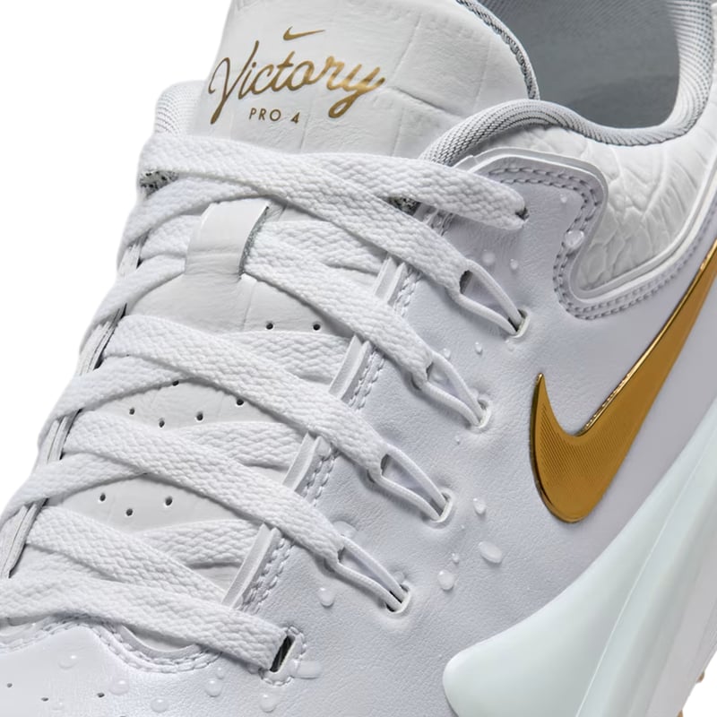 Nike Victory Pro 4 - White/Metallic Gold | CLUB