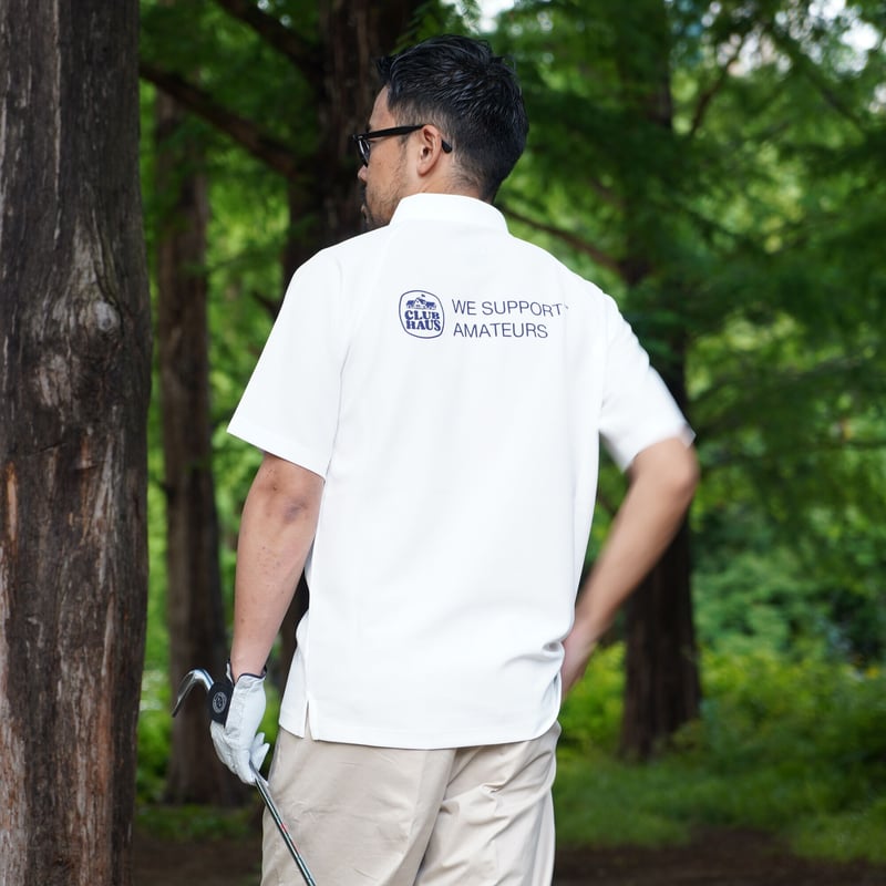 CLUBHAUS "The Crew" Polo - White | CLUBHAUS | ク