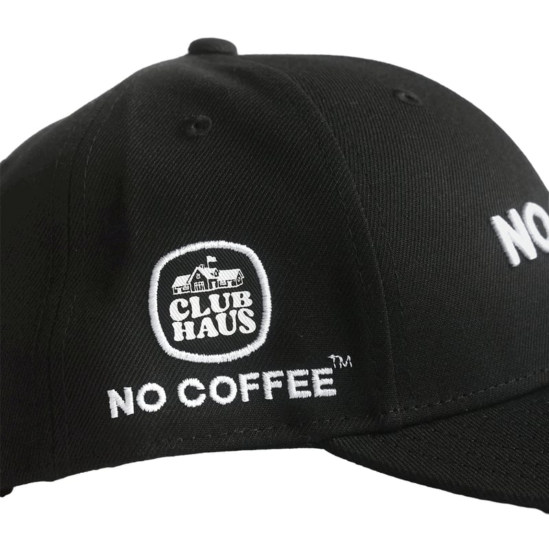 ノーコーヒー　ゴルフ　クラブハウス キャップ　NEWERA 9FIFTY NO GOLF NEWERA 9FIFTY LOGO - Black | CLUBHAUS |