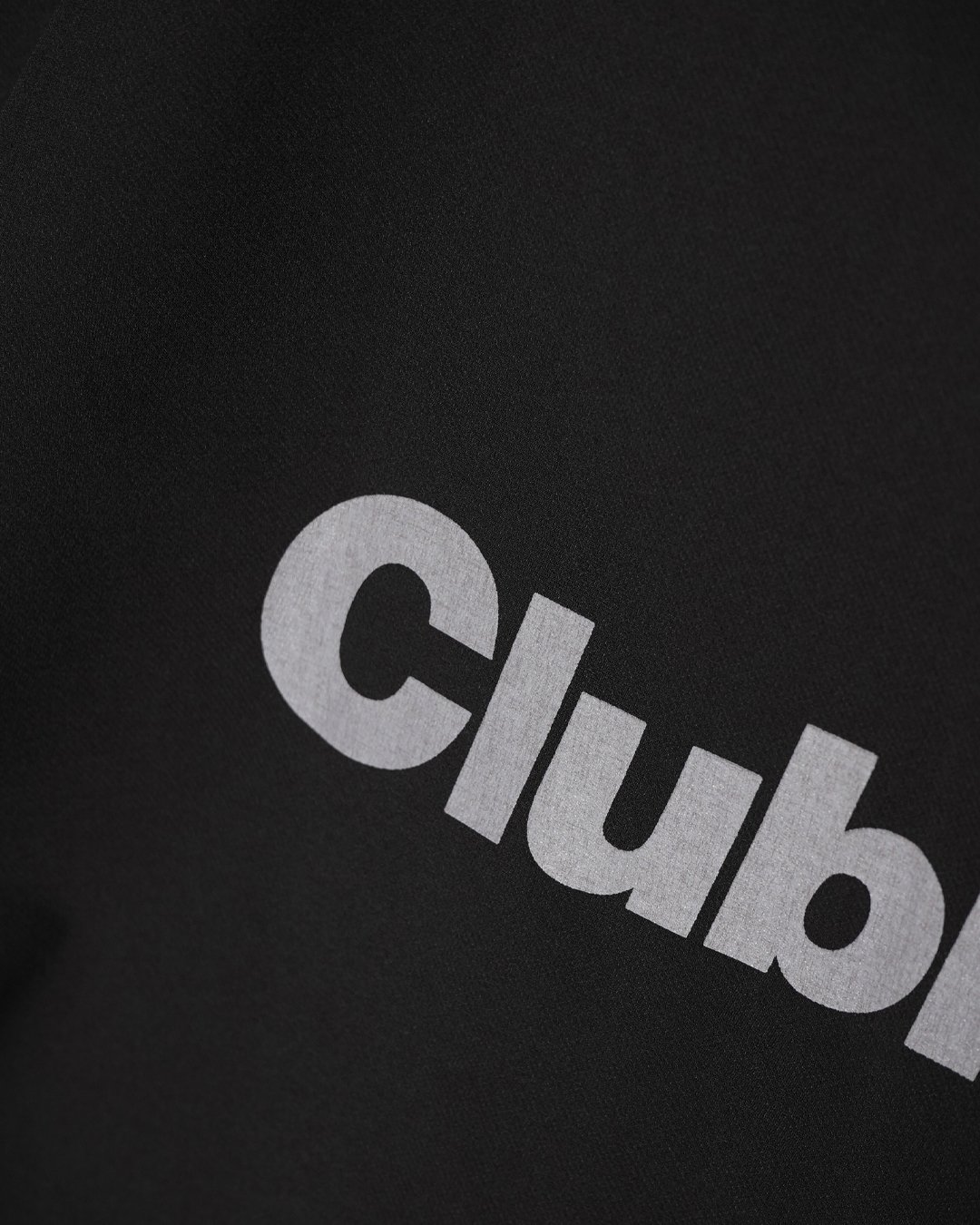 TAION Jersey Polo CLUBHAUS custom - Black | CLU