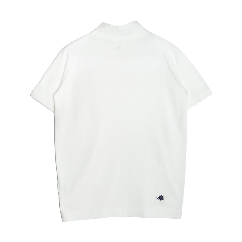 CLUBHAUS × CROWNAFAIR クラブハウス モックネックT(L) CLUBHAUS Knit Mockneck - White | CLUBHAUS | クラブハウス