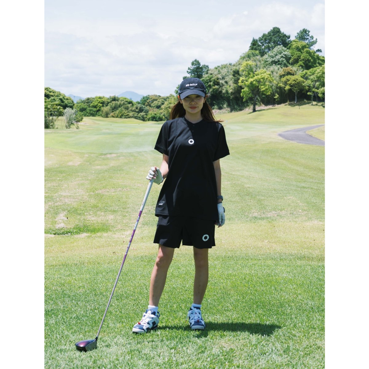NO GOLF HENRY NECK POLO SHIRT SS COOLMAX - Whit