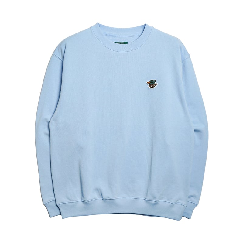 HllT × Clubhaus Crew Sweat Lite - Sax | CLUBHAU