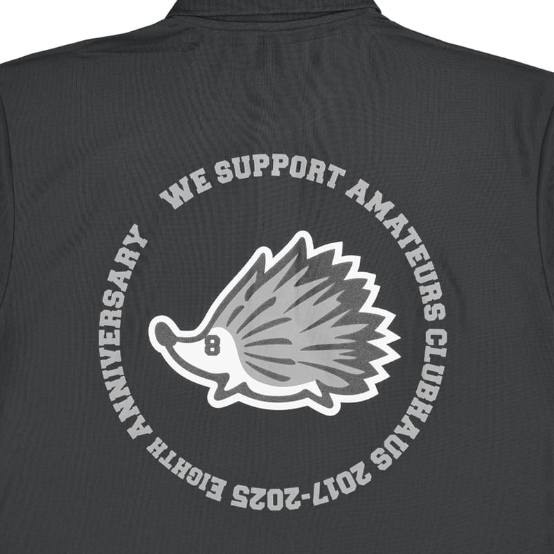 CLUBHAUS “8th Anniversary” S/S Polo - Sumi | CL