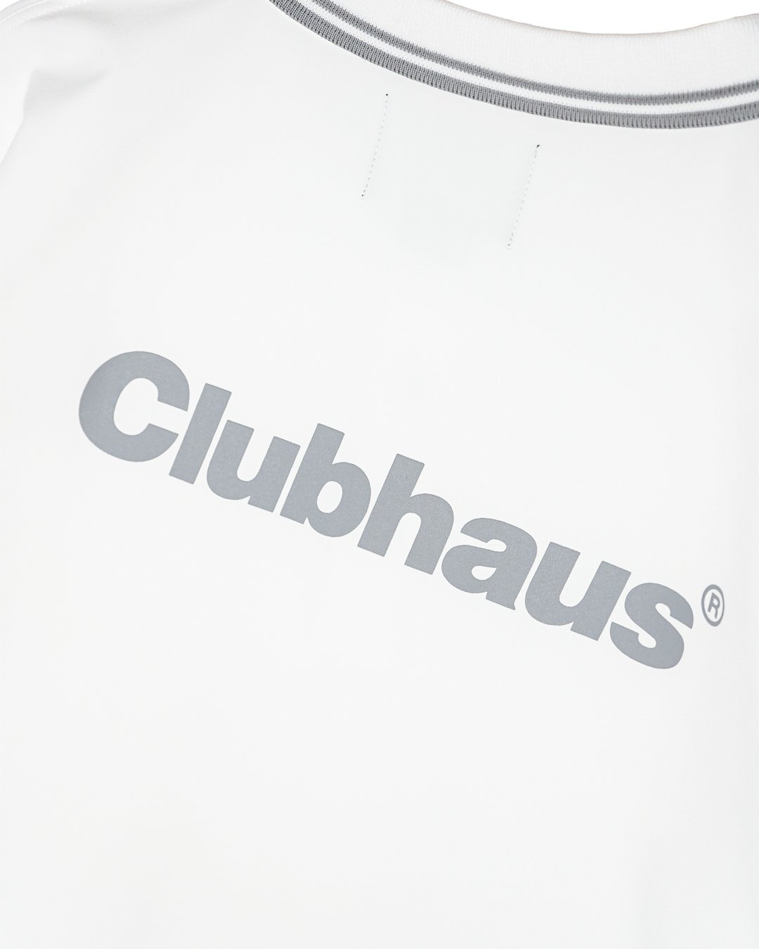 メンズウェア TAION CLUBHAUS Jersey Polo White TAION Jersey Polo CLUBHAUS custom - White | CLU