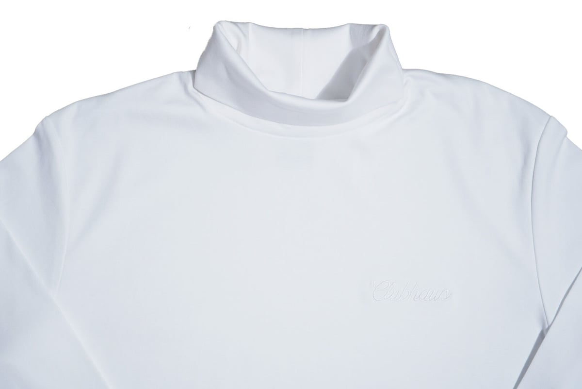 Clubhaus Suvin Turtleneck Shirts - White | CLUB...