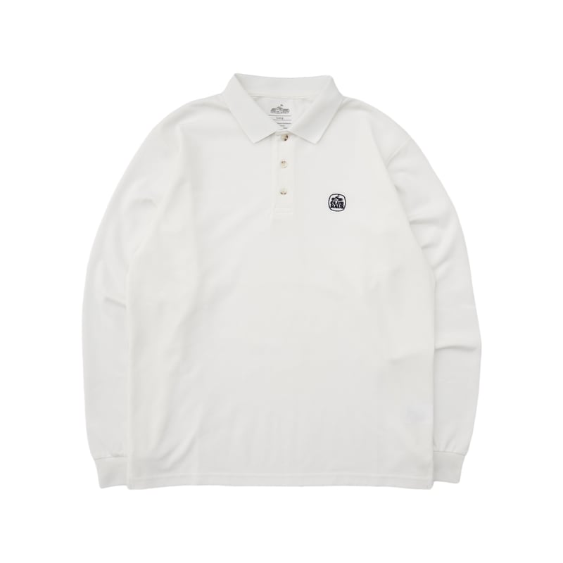 CLUBHAUS Standard L/S Polo '26 - White | CLUBHA