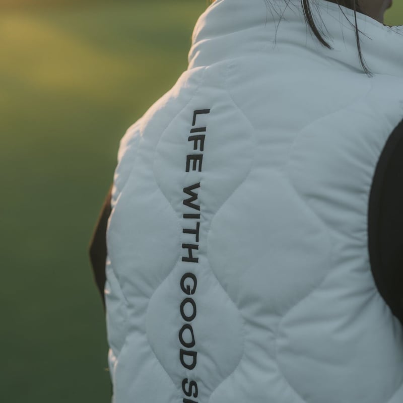 詳細アウターベストクラブハウス Padded Reversible Vest NO GOLF