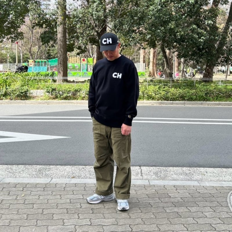 Lサイズ CH is for CLUBHAUS Crew Sweat Black Lサイズ CH is for CLUBHAUS Crew Sweat Black