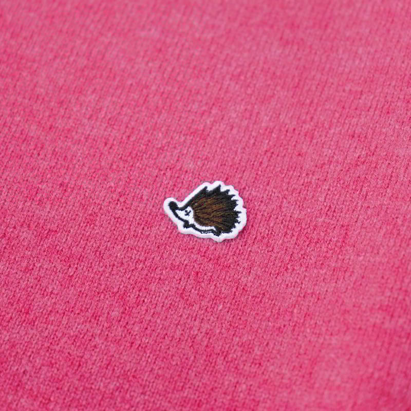 CLUBHAUS Lambs Wool Saddle Shoulder Sweater - P