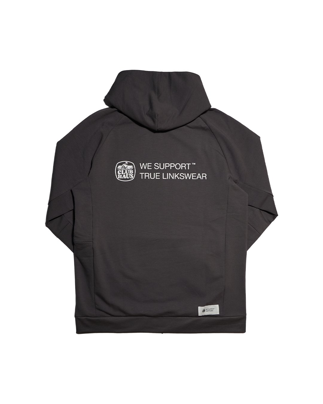 CLUBHAUS × TRUE Linkswear Hoodie - Charcoal | C