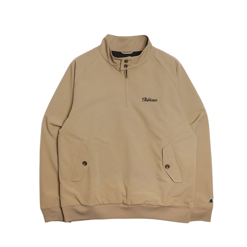 clubhaus クラブハウス　スゥイングトップ　ベージュ　XL CLUBHAUS C9 1/4zip Swingtop - Beige | CLUBHAUS