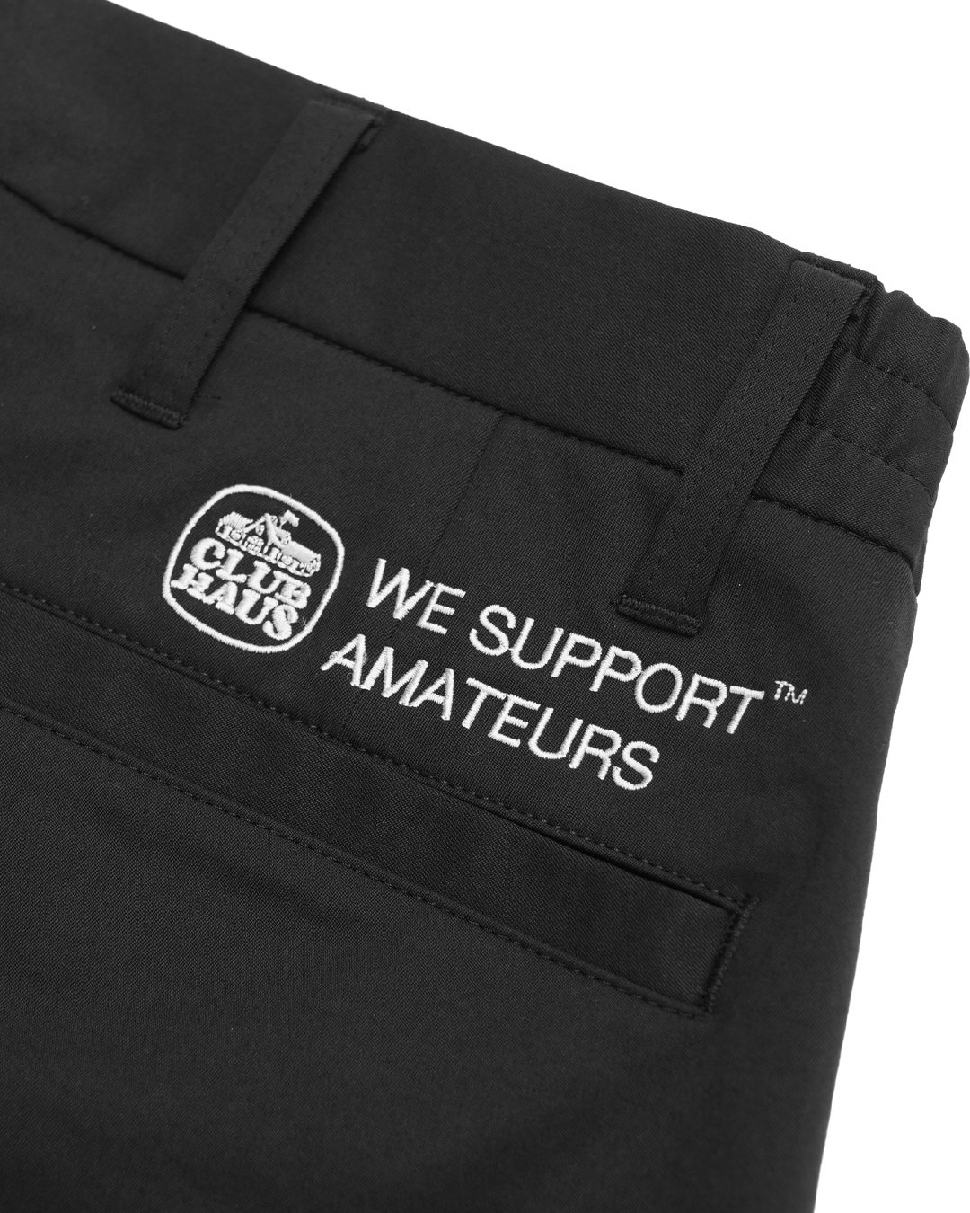 CLUBHAUS Nylon Work Pants '25 - Black | CLUBHAU