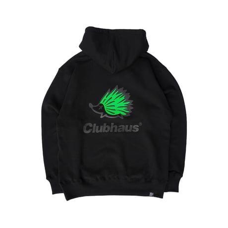 CLUBHAUS Hoodie フーディ クラブハウス　【フーディのみ】 NO GOLF ZIP HOODIE - Black | CLUBHAUS | クラブハウス