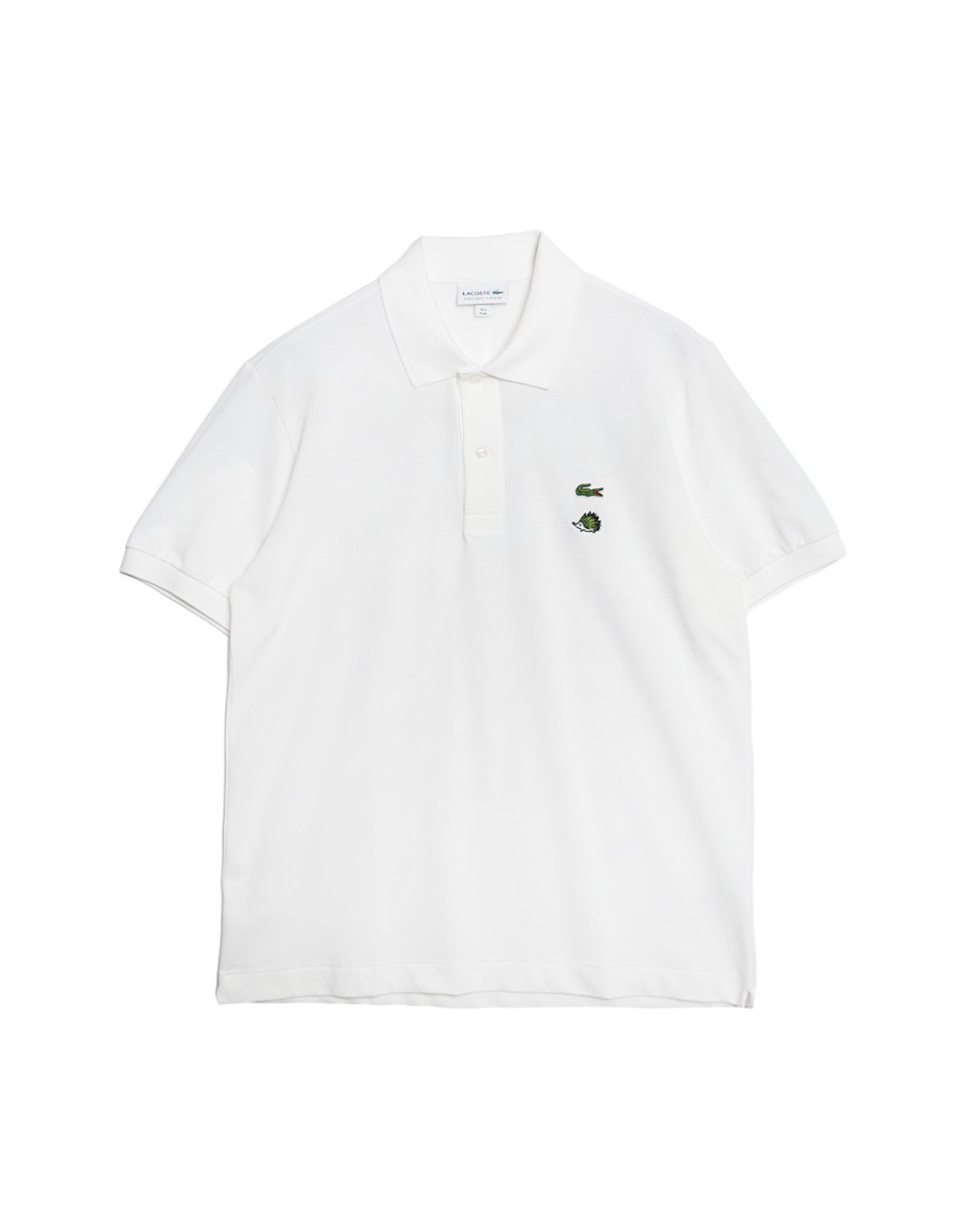 CLUBHAUS x Lacoste L.12.12 Light Polo - White |
