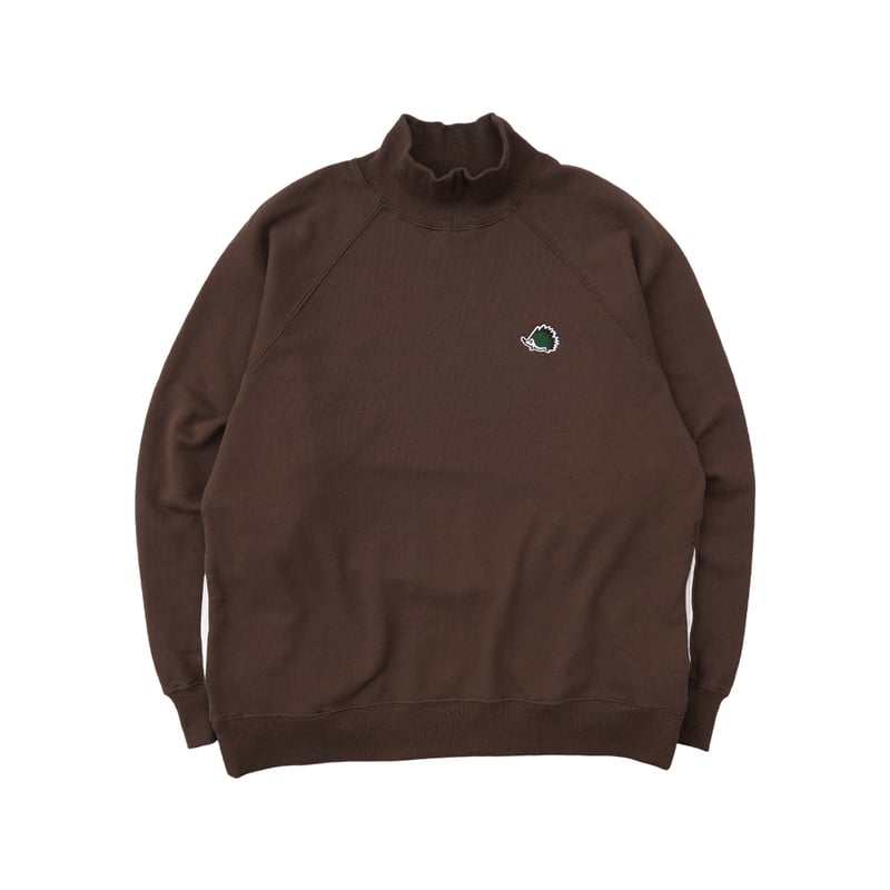CLUBHAUS “WSA” Highneck SweatShirt - Brown | CL