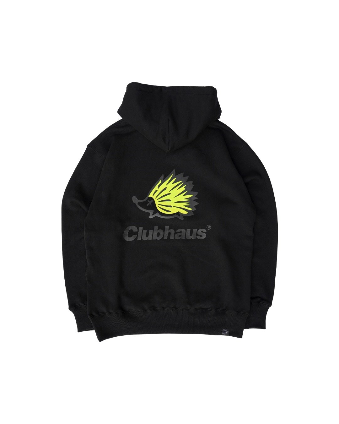 CLUBHAUS NeonWedgehog Hoodie - Yellow | CLUBHAU