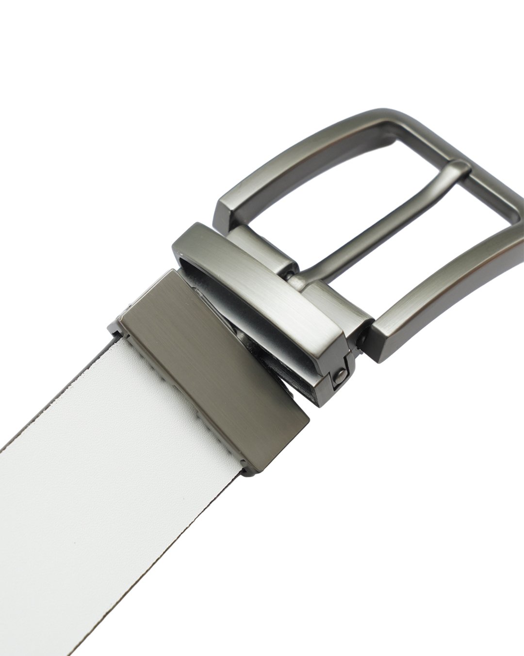 CLUBHAUS White/Black Reversible Belt | CLUBHAUS
