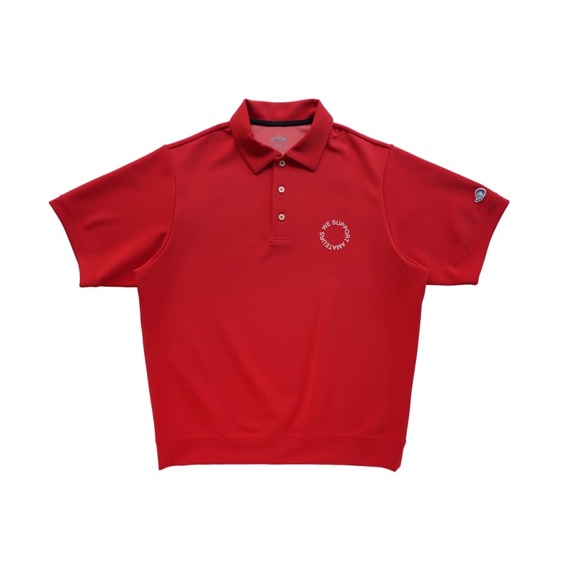 CLUBHAUS Active Polo “handicap is high”- Red |  