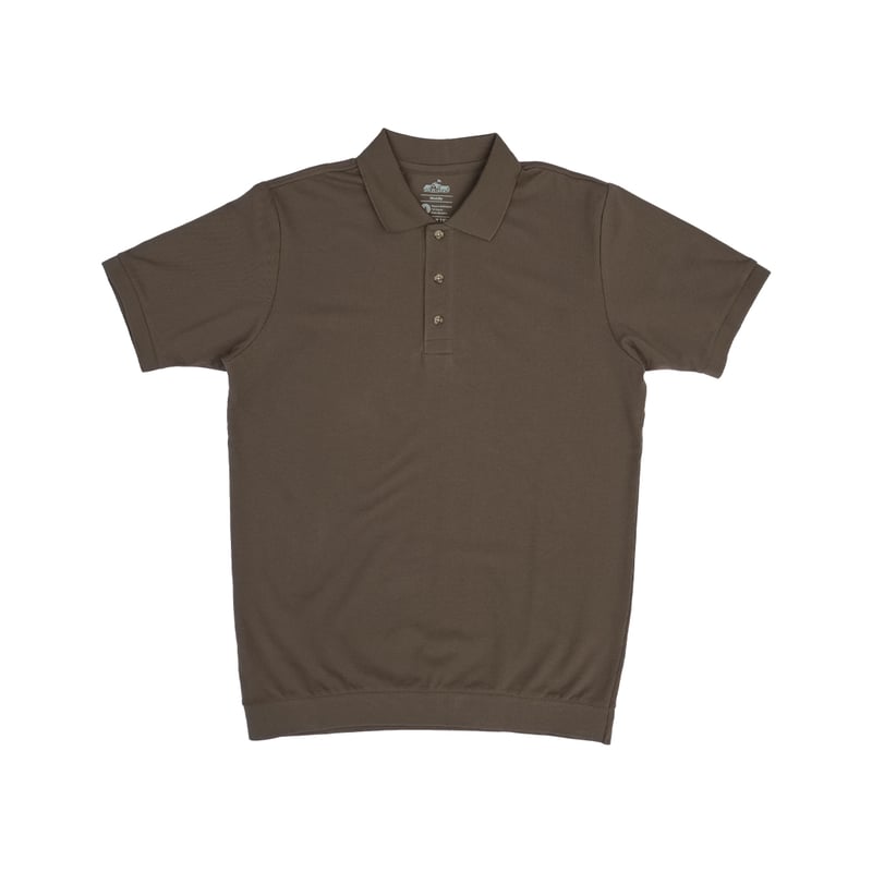 新品/CLUBHAUS RibbedHem Polo - Khaki L CLUBHAUS RibbedHem Polo - Khaki | CLUBHAUS | クラ