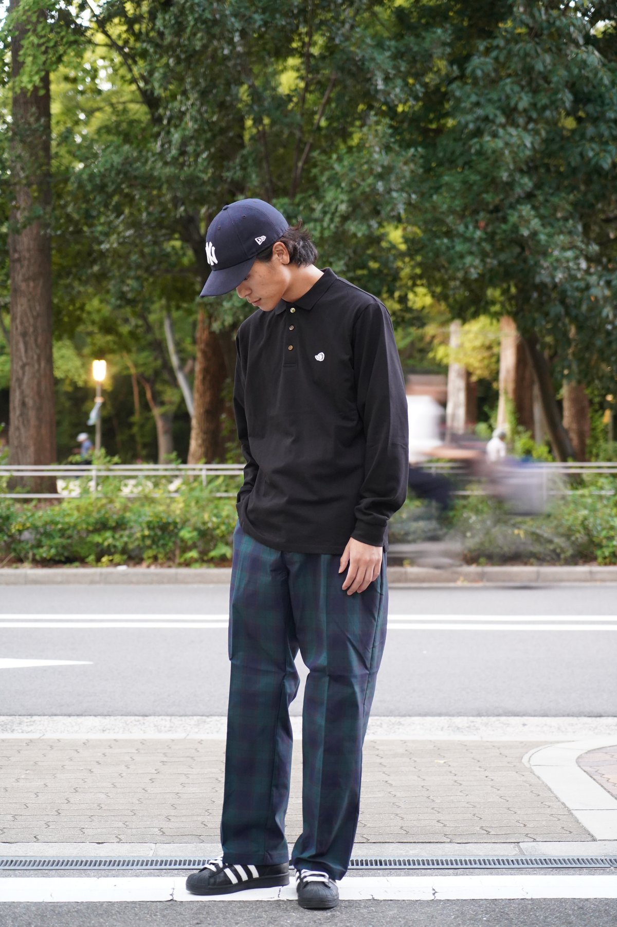 CLUBHAUS Standard L/S Polo - Black | CLUBHAUS | CLUBHAUS Standard L/S Polo - Black | CLUBHAUS |