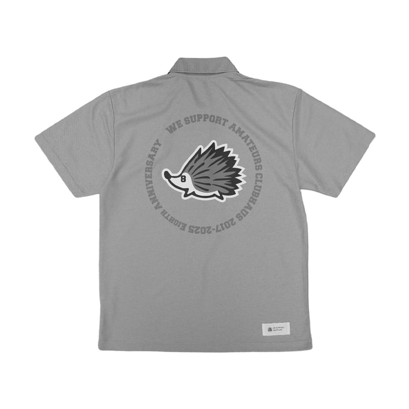 CLUBHAUS “8th Anniversary” Polo - Sumi CLUBHAUS “8th Anniversary” S/S Polo - Lt.Gray |