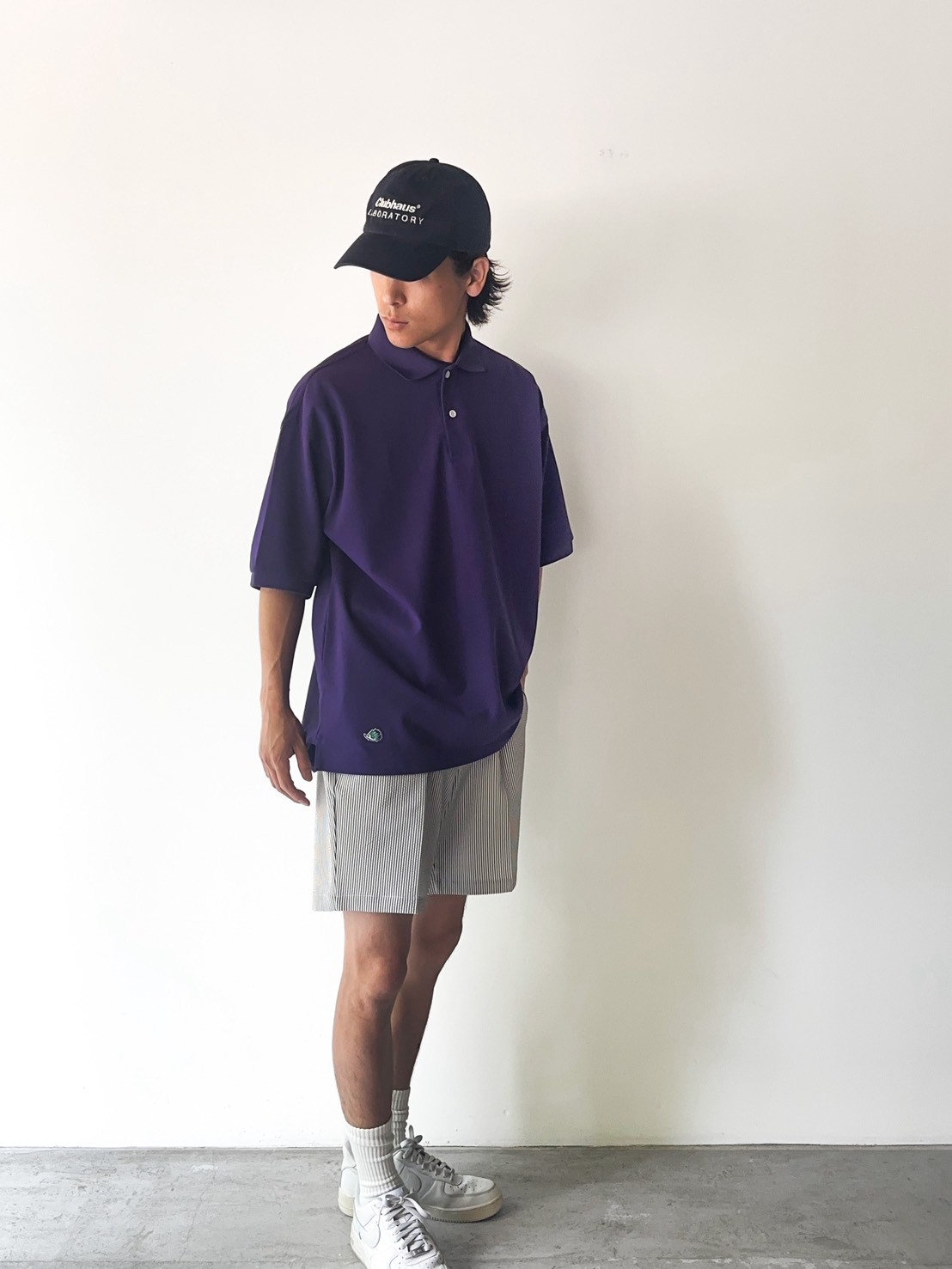 CLUBHAUS Big Polo - Purple | CLUBHAUS | クラブハウス