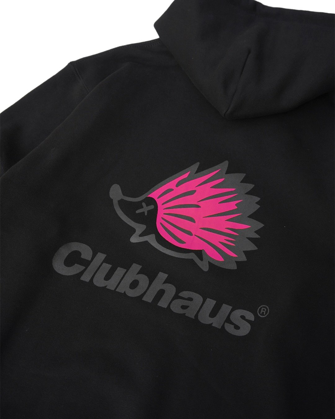 CLUBHAUS NeonWedgehog Hoodie - Pink | CLUBHAUS