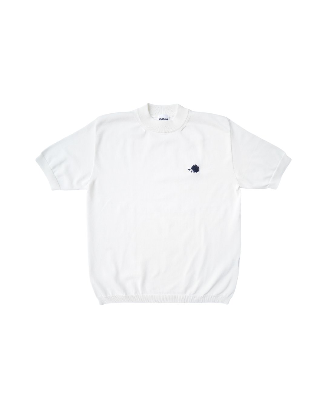 clubhaus Wedgehog Mock Knit クラブハウスモックネック Wedgehog Mock Knit - White | CLUBHAUS | クラブハウス