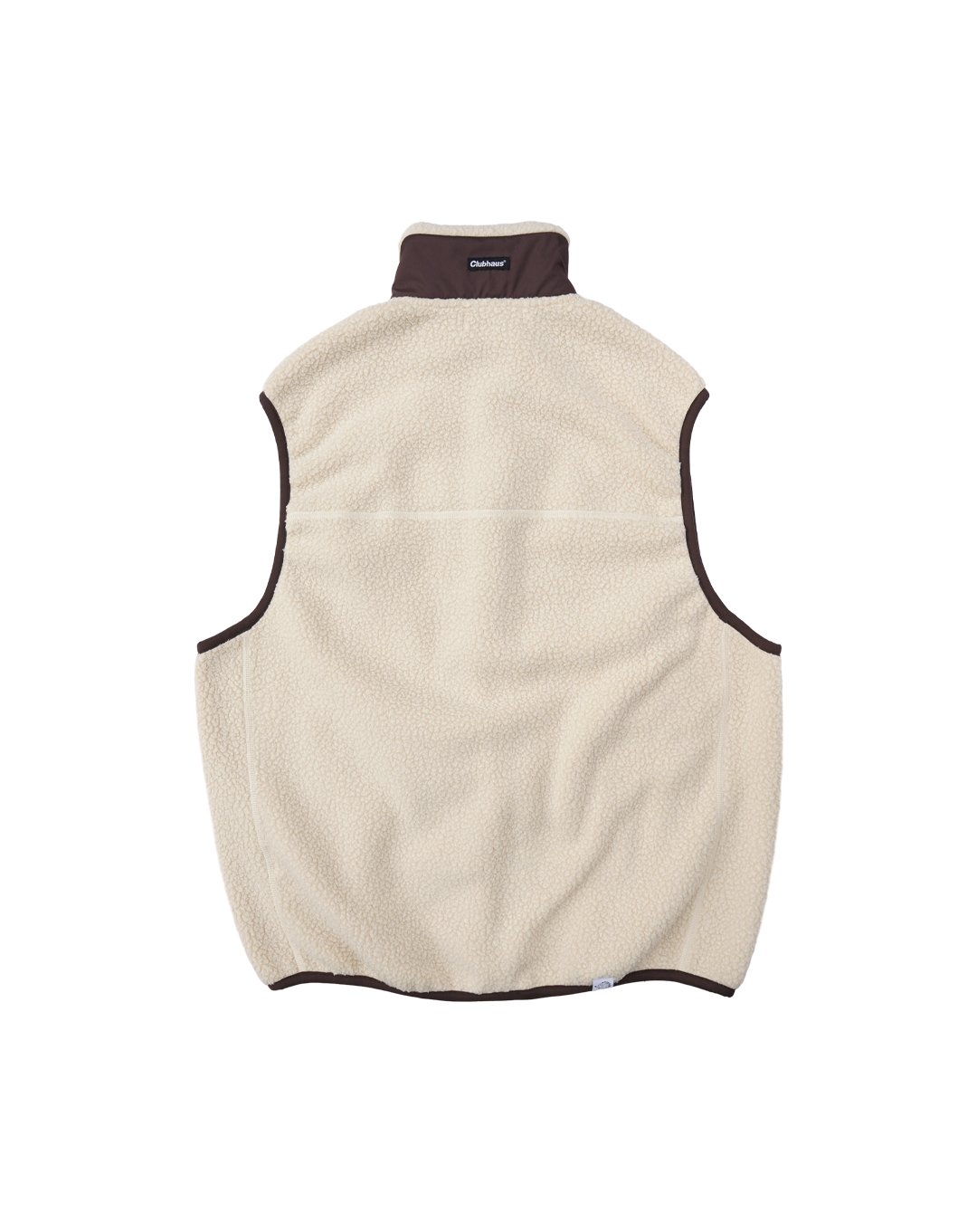CLUBHAUS Polartec®︎ Fleece Vest - Ivory | CLUBH