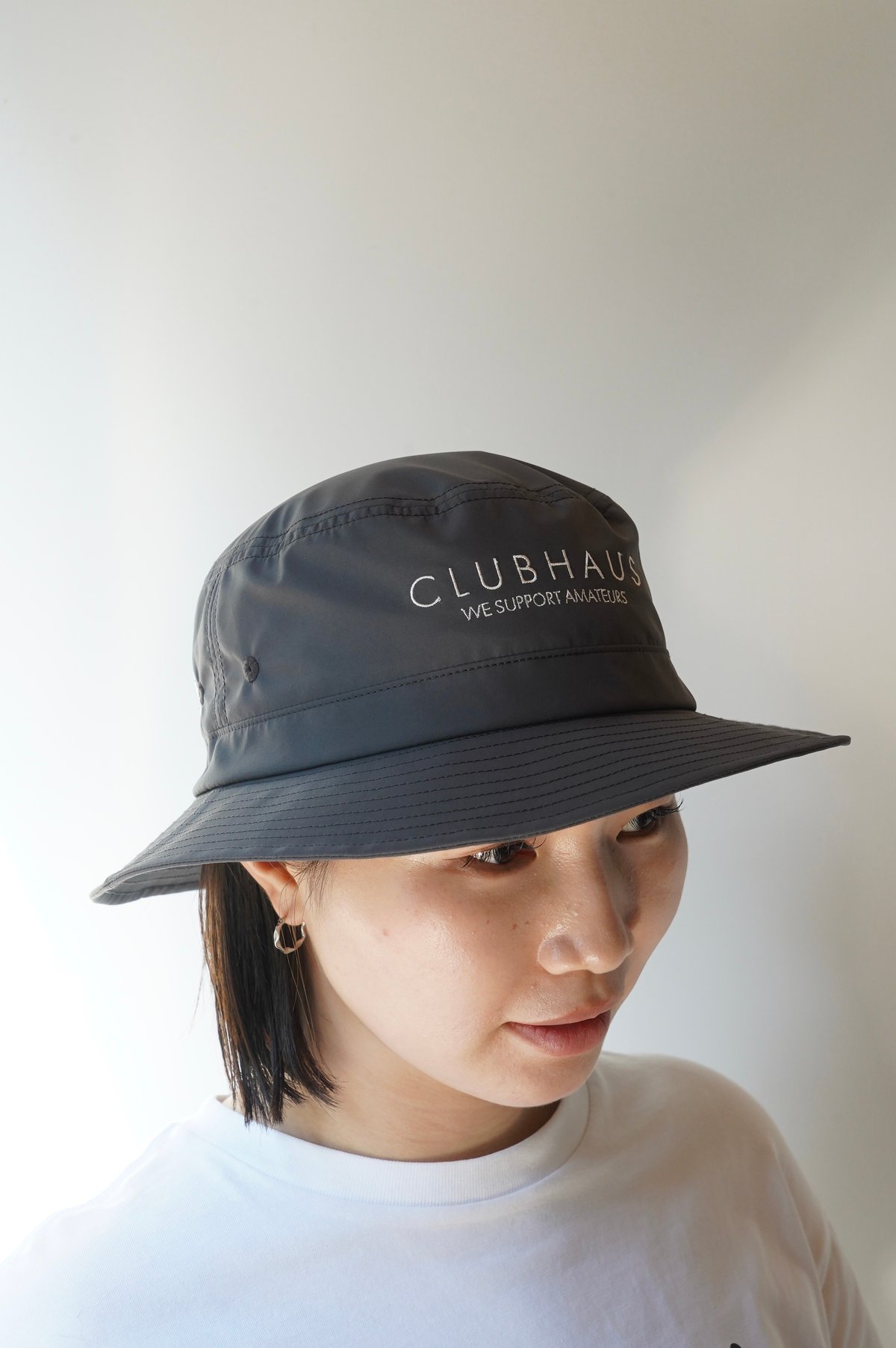 CLUBHAUS UV Protective Drawstring BucketHat - B