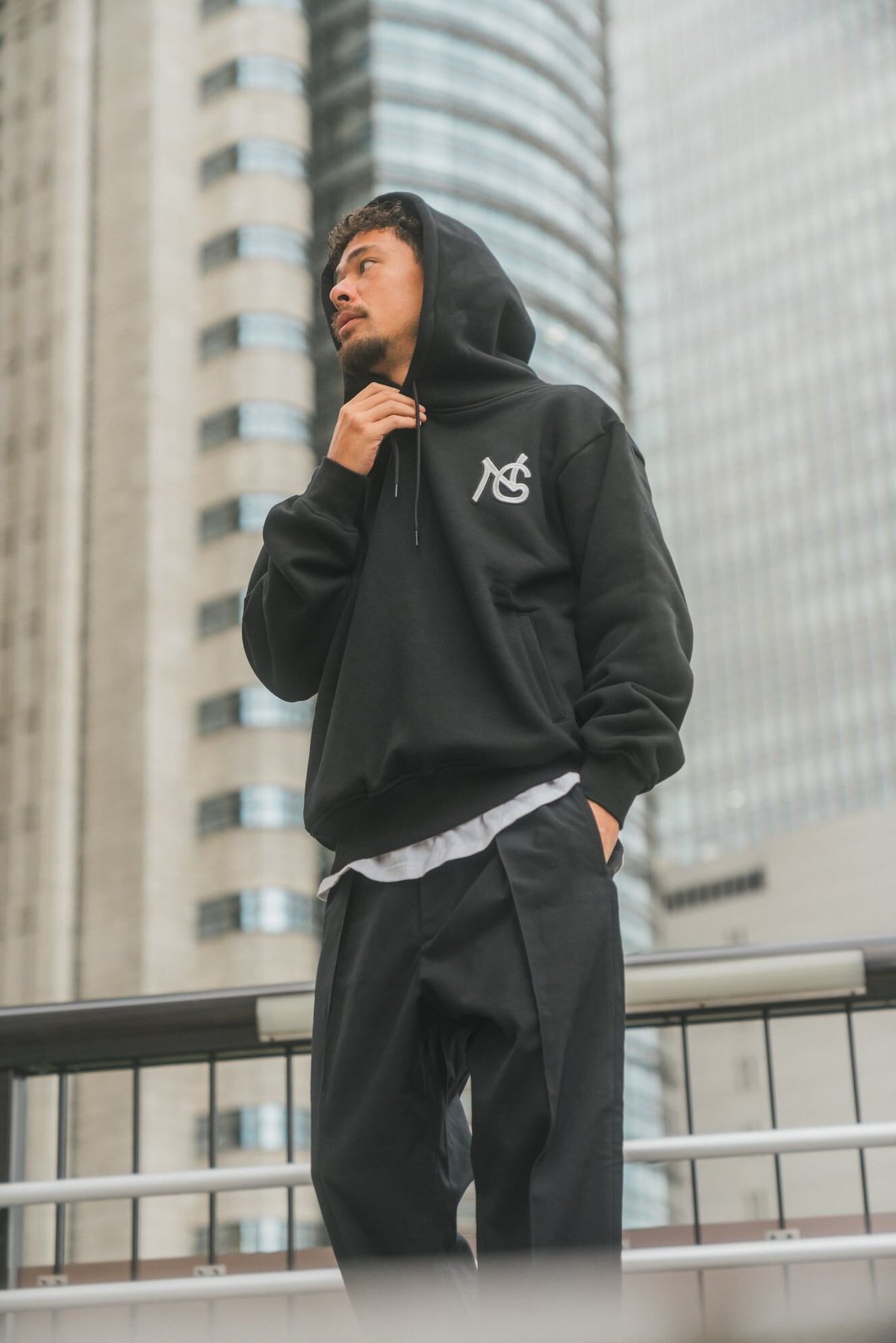 即完売 クラブハウス × NO GOLF SWEAT PANT S黒- 完売モデルNO GOLF 