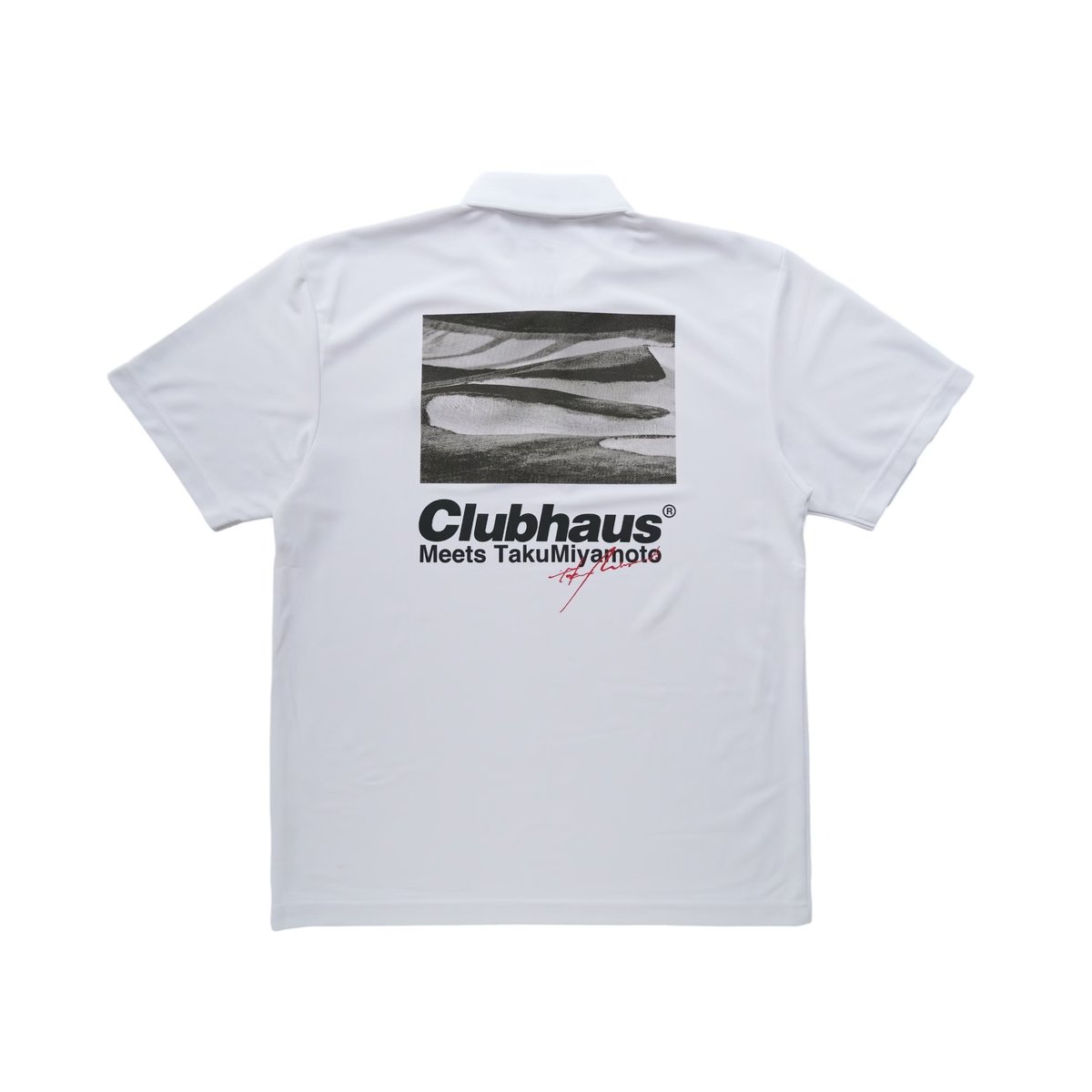メンズウェア TakuMiyamoto meets CLUBHAUS Polo Shirts TakuMiyamoto meets CLUBHAUS Polo Shirts - White