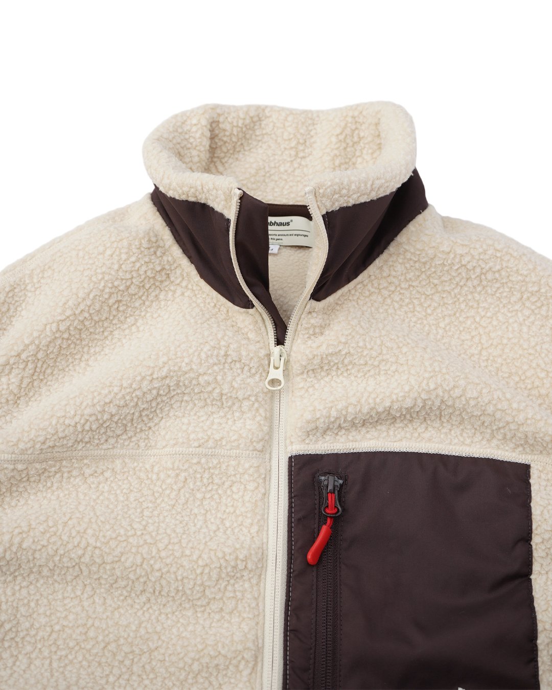 CLUBHAUS Polartec®︎ Fleece Vest - Ivory | CLUBH