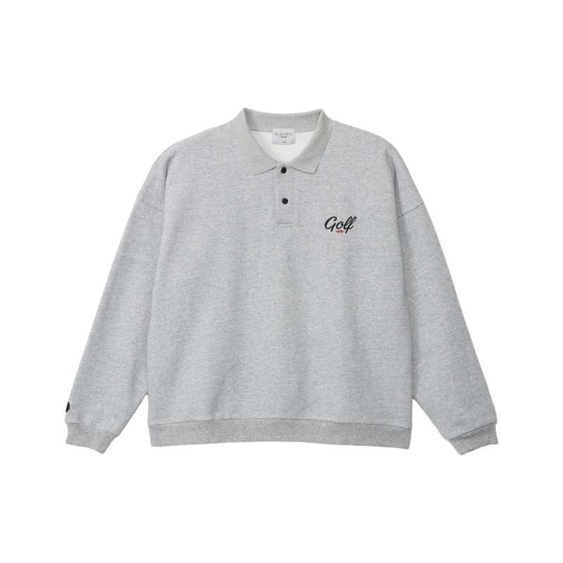 ELECTRIC Golf Logo Dad Silhouette L/S Polo - As