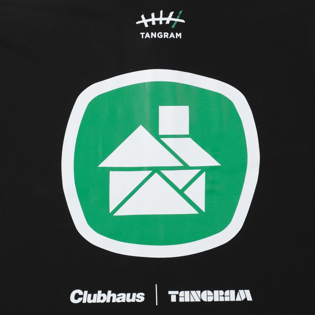○CLUBHAUS×TANGRAM 5th Anniv. Polo - Black | CLU