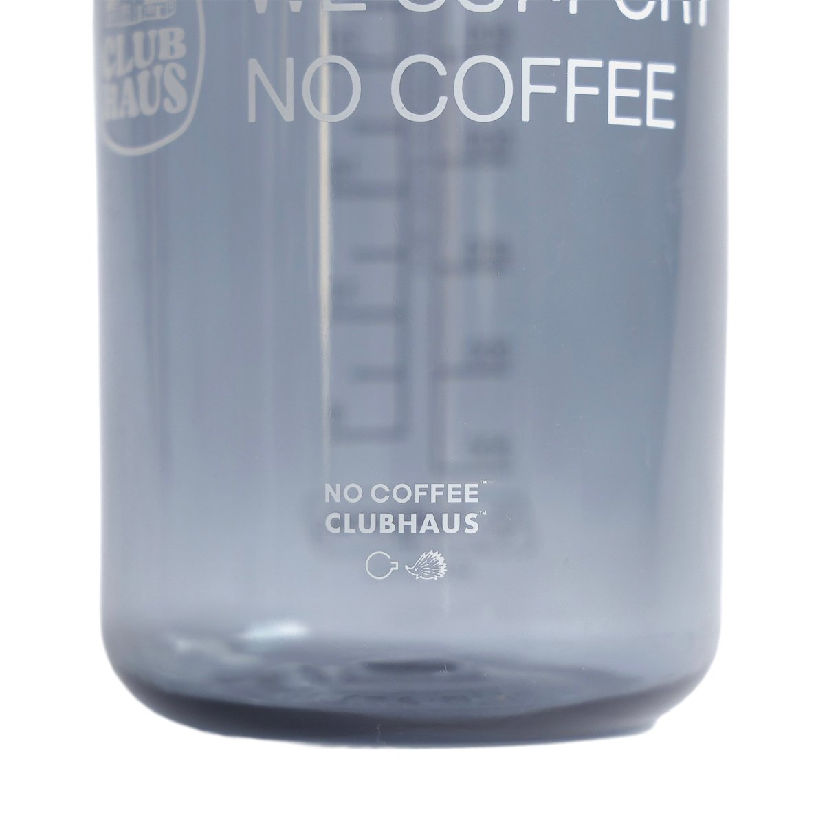 NO COFFEE × CLUBHAUS NALGENE 1ℓ - Clear | CLUBH
