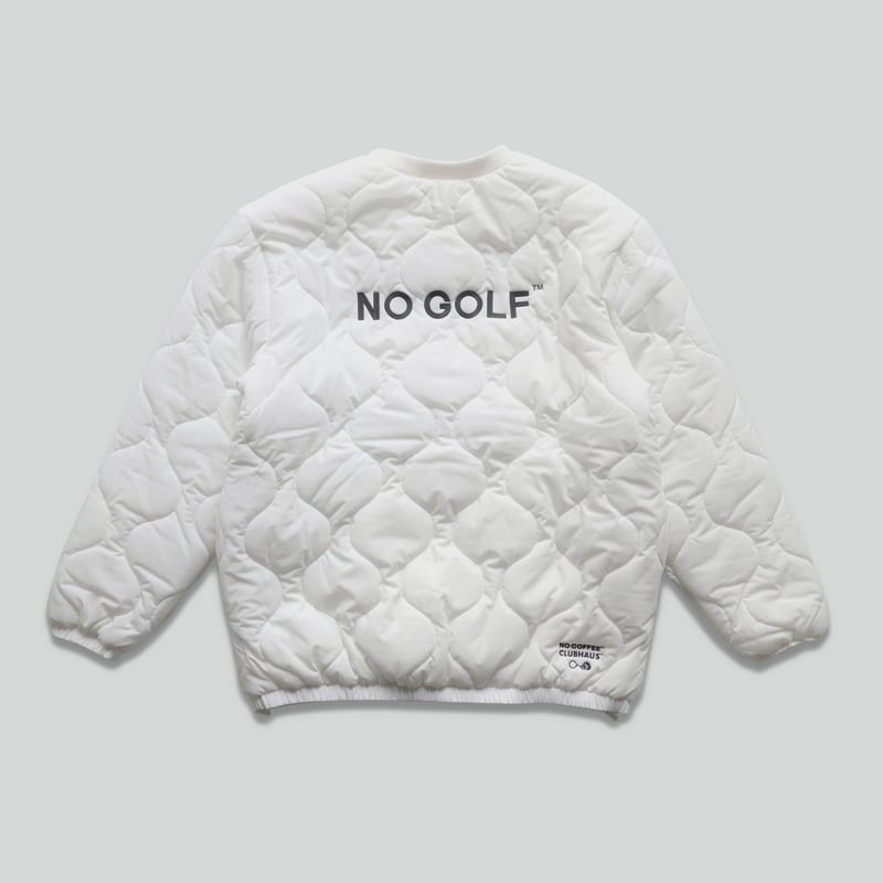 NO GOLF PADDED PISTE L/S - White | CLUBHAUS | ク...
