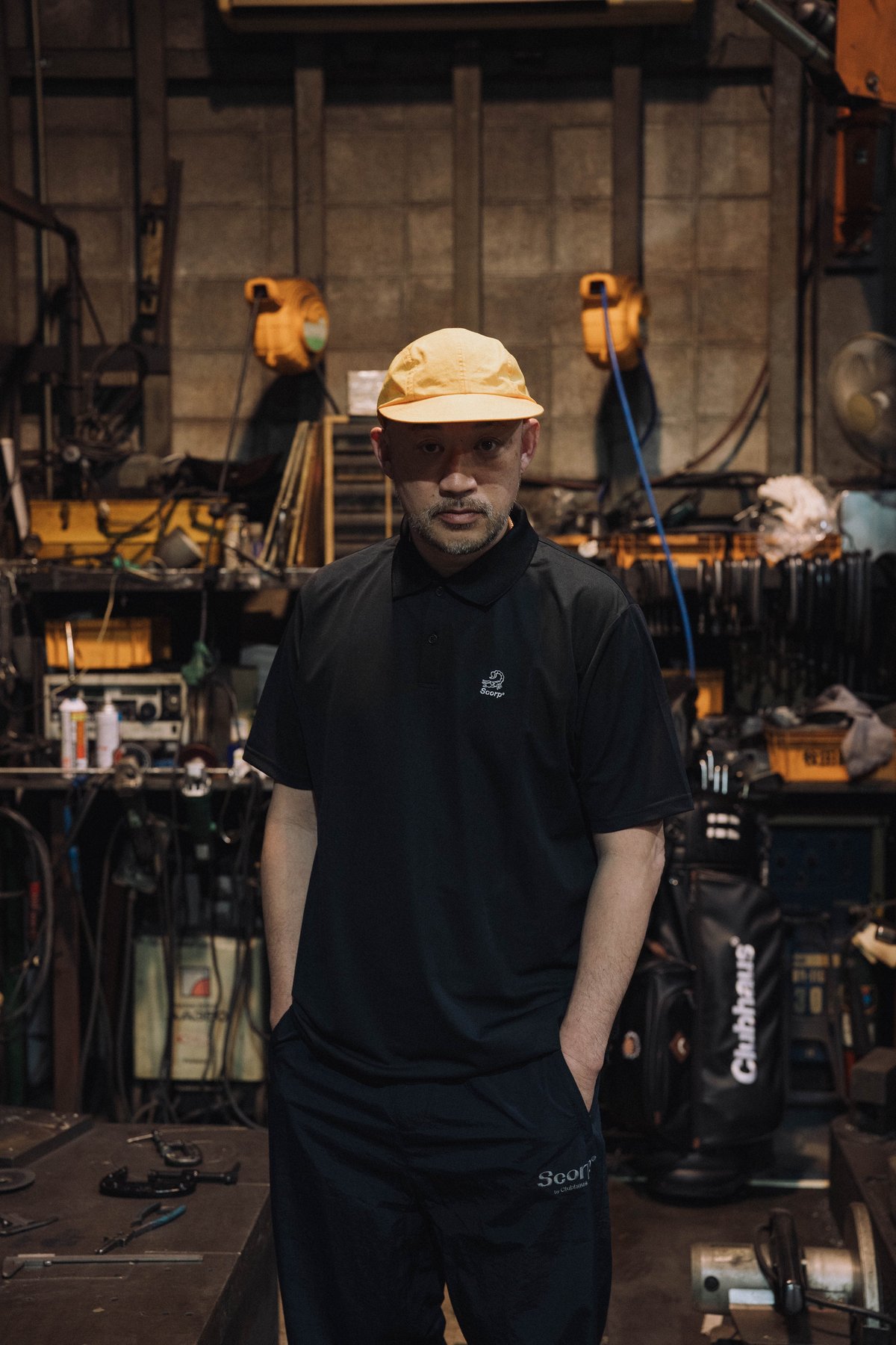 Scorp Principal Polo - Black | CLUBHAUS | クラブハウス