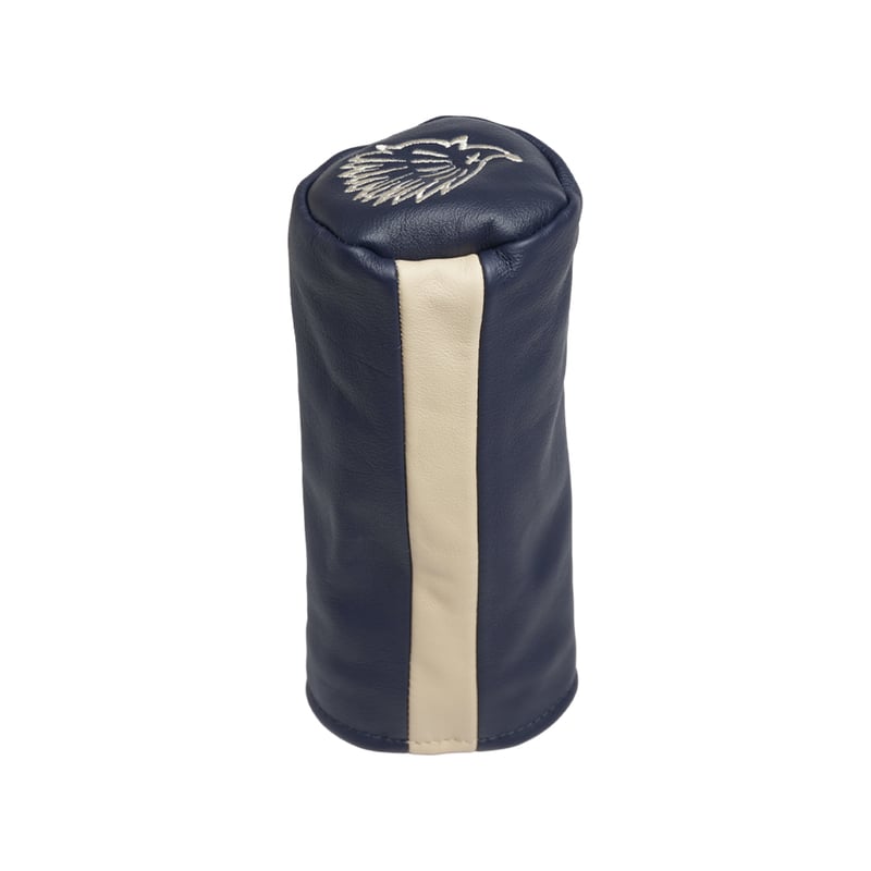 SSC x Clubhaus Barrel Headcover - Navy Leather