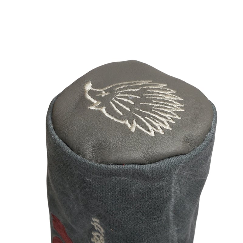 SSC x Clubhaus Barrel Headcover - Gray Canvas |