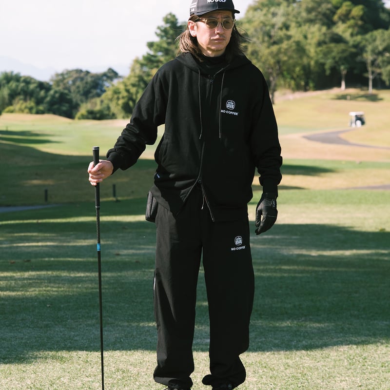 CLUB HAUS ゴルフウェア L NO GOLF ZIP HOODIE - Black | CLUBHAUS | クラブハウス