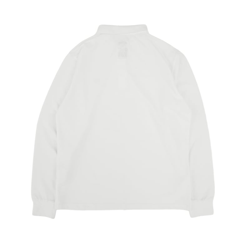 CLUBHAUS Standard L/S Polo - White | CLUBHAUS | CLUBHAUS Standard L/S Polo - White | CLUBHAUS |